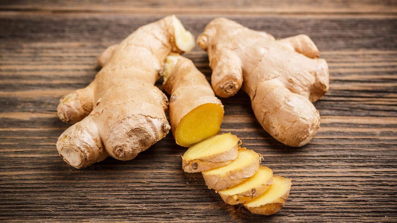 Ginger root - an aphrodisiac that enhances male potency